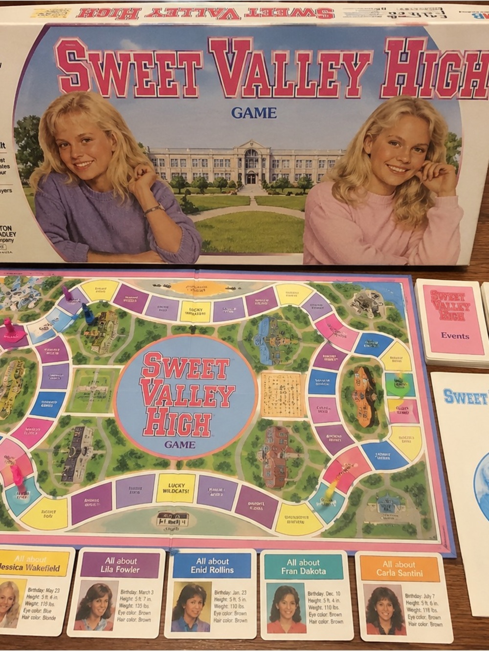 Board Game - Pink & Purple